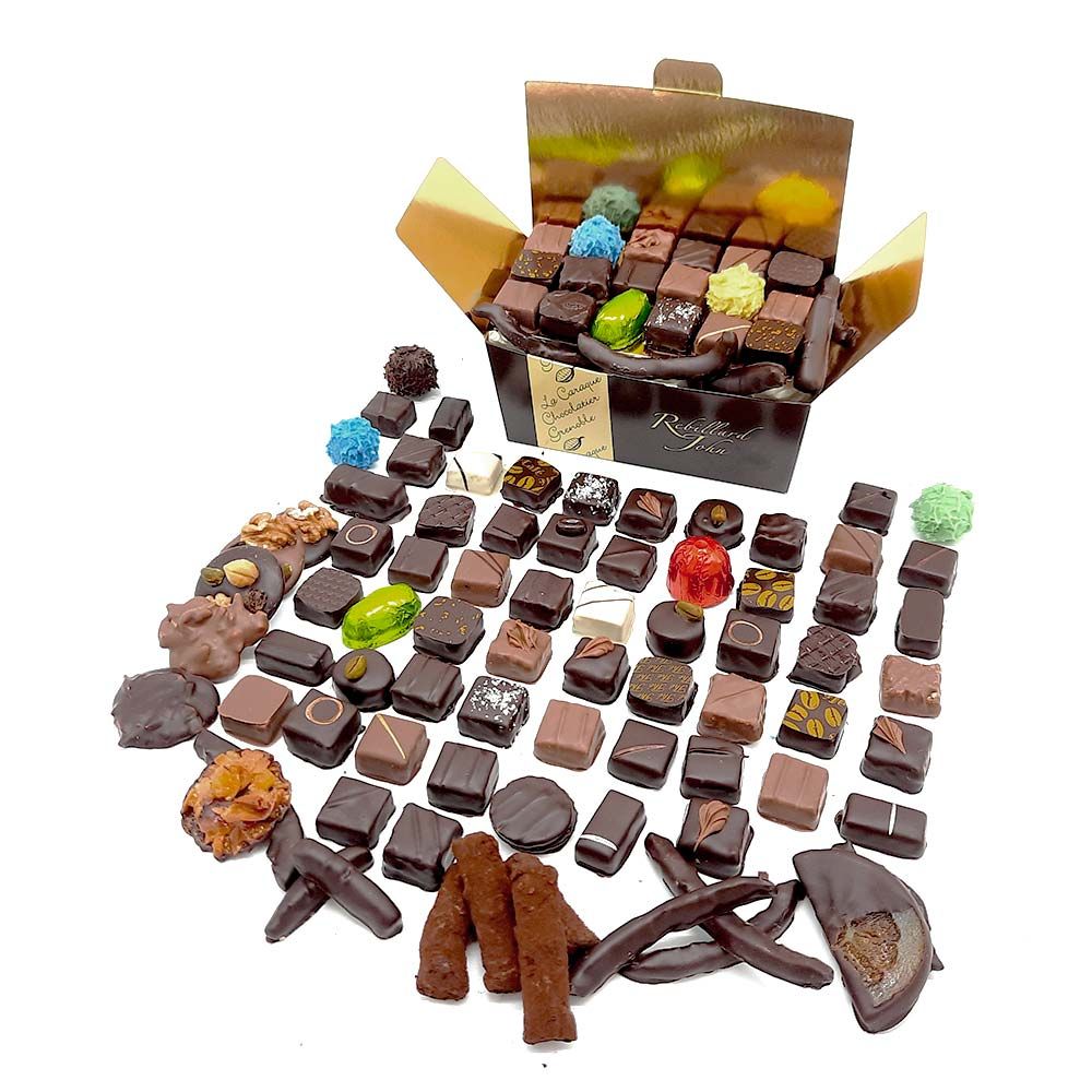 Ballotin chocolats 500 gr - Émotions Sucrées