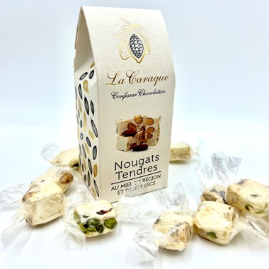 nougat tendre maison pistache amandes noisette