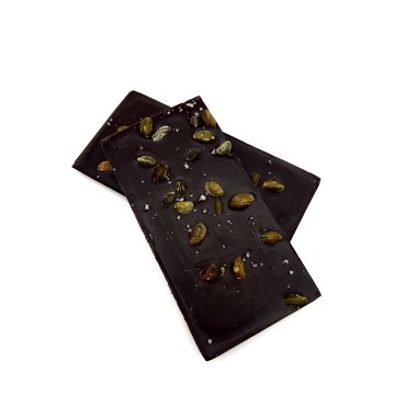 Tablette pistache Fleur de sel